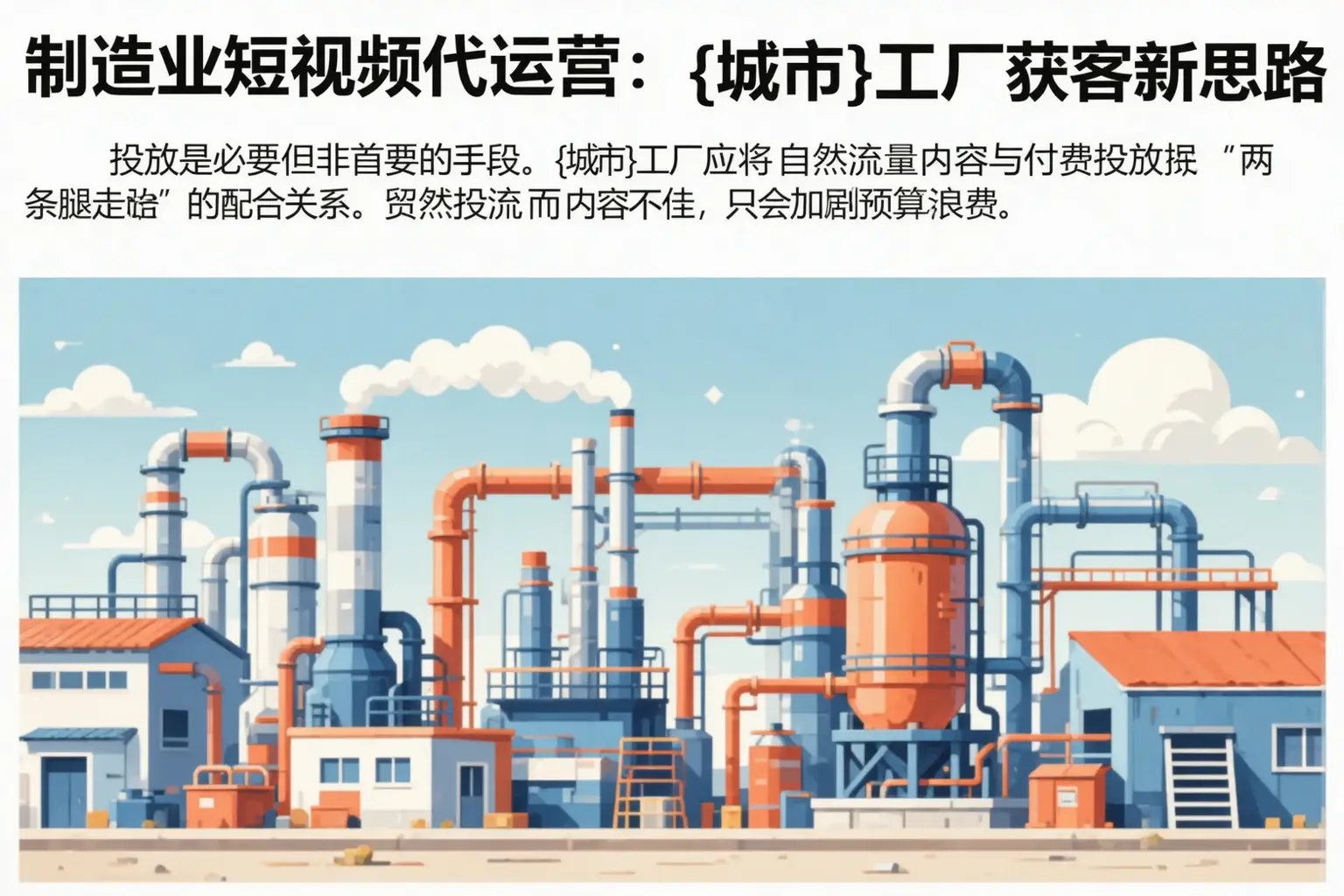 制造业短视频代运营:普宁工厂获客新思路